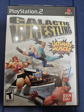Galactic Wrestling Featuring Ultimate Muscle (PS2, 2004) Broken Disc