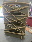Post-WW2 US Army Packboard 1951 Pascoe Military Backpack Green Canvas & Wood