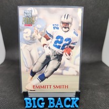 1992 Pro Set Power - Emmitt Smith #22 Dallas Cowboys