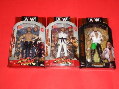 AEW All Elite Wrestling Action Figures.