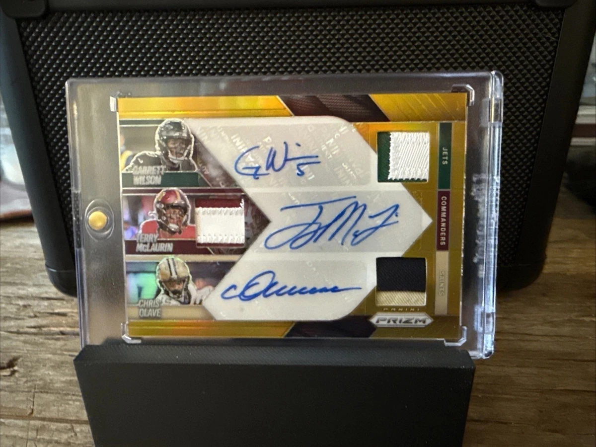 Panini Football Washington Commanders Sports Trading Card Singles