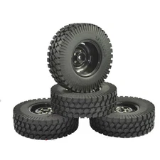 Replacement 4Pcs 1.9" 1/10 RC Car Wheel Tires For Axial SCX10 D90 TF2 MST CC01 A