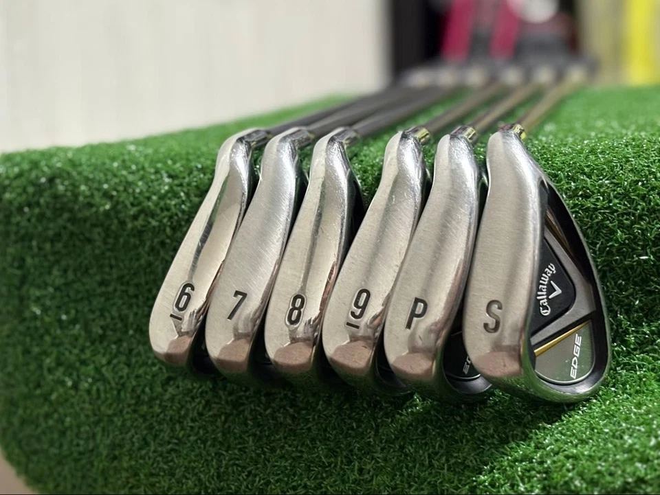 Callaway EDGE Irons #6-9,Pw,Sw(6Clubs)/EDGE/Flex:Regular/ Iron set - Image 3 of 4