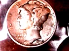 1935-S  SILVER MERCURY DIME - GRADES "VERY FINE"
