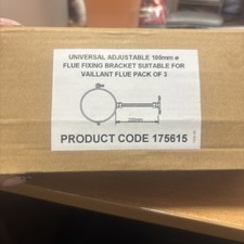 Vaillant 175615 Pack of 3 Flue Support Clips 100mm Diameter