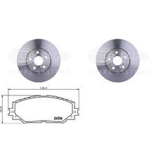 Kits de frein Toyota URBAN CRUISER