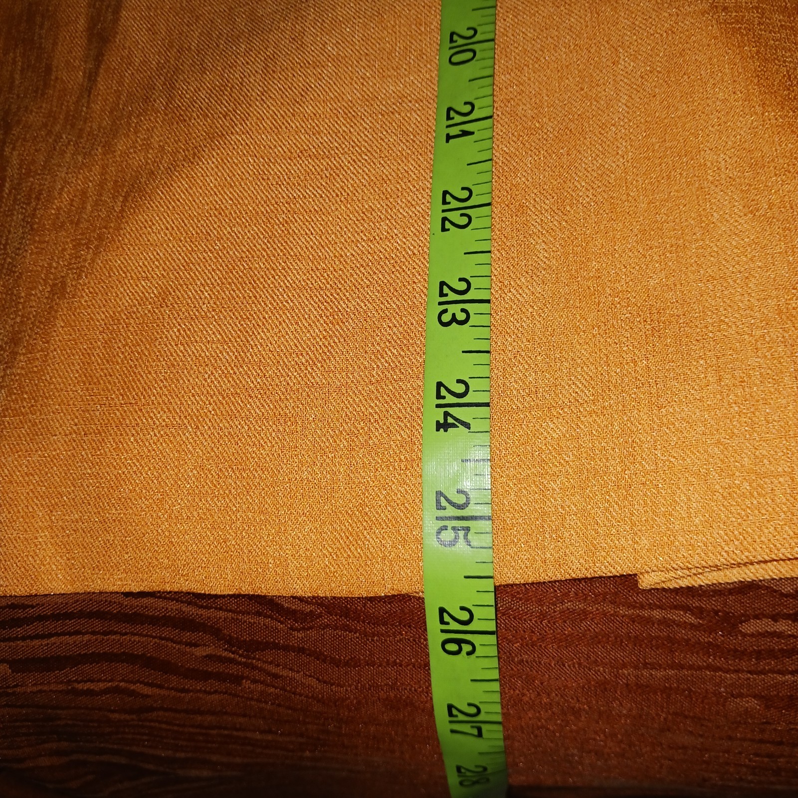 LE SUIT 2 Piece Peach Long Sleeve Collared Button Up Skirt Suit Women's Sz 6