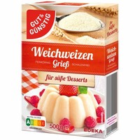 Gut&GüNstig Weichweizengriess 500G Packung