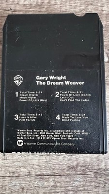 Gary Wright - The Dream Weaver 8-Track Cartridge 1975 Warner Bros Rock
