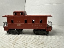 Vintage LIONEL 6257 SP O-Gauge Caboose Train Car Red Plastic USA Postwar Car Bm