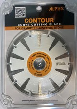 Alpha CCB005 Contour Curve Cutting Blade 5" - Granite Engineered Stone Japan
