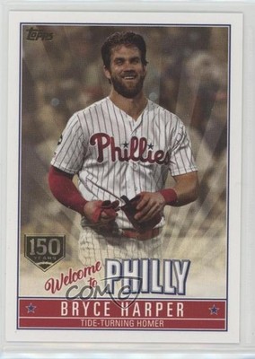 2019 Topps Update Player Highlights 150th Anniversary 48/150 Bryce Harper 0zg4