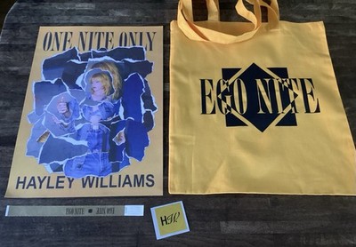 Haley Williams Ego Night Exclusive Poster Tote Bag Sticker Listening Party 2025
