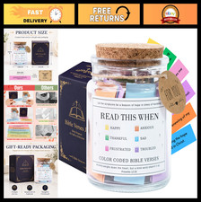 Inspirational Bible Verses Jar - Unique Christian Gifts for Women, Birthday Gr