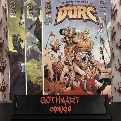 Dorc #1 2 3 4 Different Prints-  Image Comics - Cover Select  D'orc Dorc D'orc!