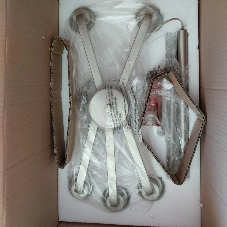 Generation Lighting Canfield 5-Light Brushed Nickel Transitional Chandelier - Image 3 of 4