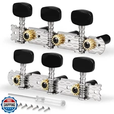 Mr.Power Classical Guitar Tuners 6 Strings Tuning Keys Pegs with Tools Screwd