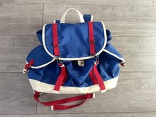 Zaino da viaggio Carpisa blu rosso borsa con coulisse