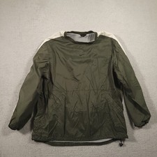 Vintage Nike Center Swoosh Jacket Mens XL Green Golf Windbreaker Pullover 90s