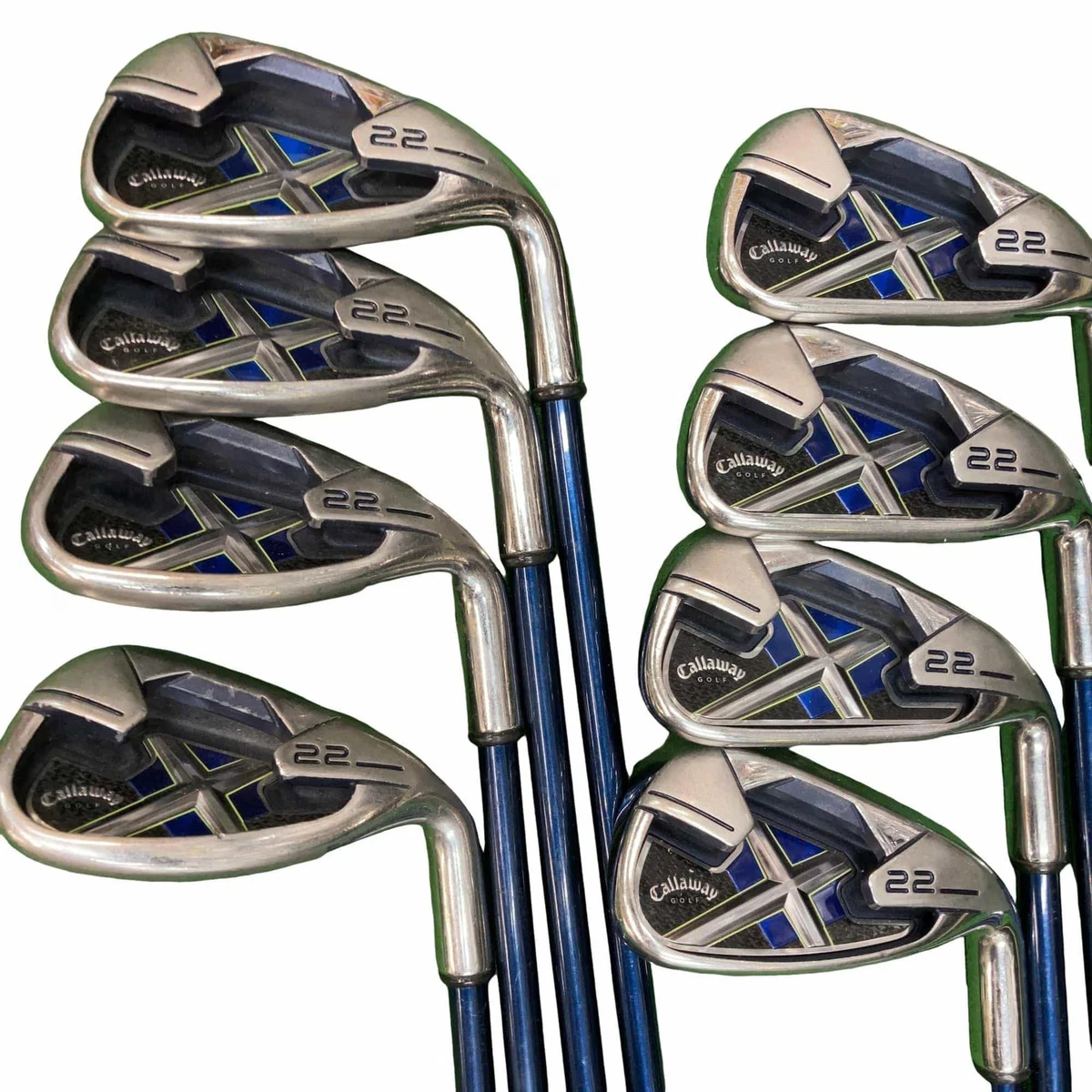 Callaway X-22 キャロウェイ アイアン 6本 セット FLEX-S Callaway X-22 Golf Clubs for sale - eBay