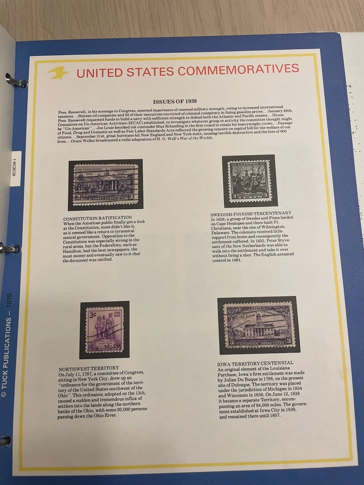 Heritage Collection US Commemorative Stamps 1937-1967 Incomp+Free 1996 Suppl LOT - Image 4 of 4