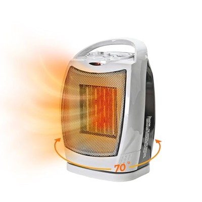 Comfort Zone CZ449E Oscillating Ceramic Heater 1500W Energy