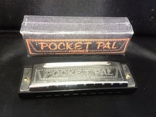Pocket Pal Hohner Harmonica With Case