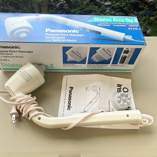 Panasonic EV278 Shiatsu Accu-Tap II Druckpunktmassagegerät Handvibration - Bild 5 von 8
