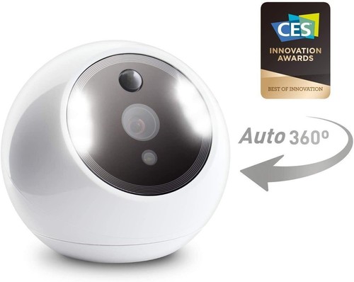 Amaryllo Apollo Biometric Auto-Tracking Indoor Security Camera White - Picture 2 of 8