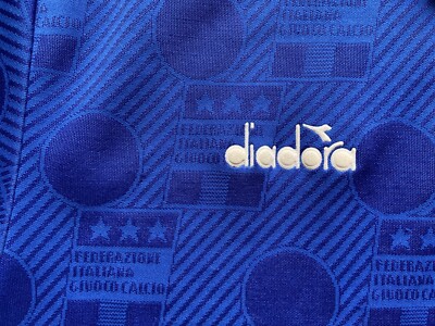 ITALY 1993 1994 HOME FOOTBALL SHIRT SOCCER JERSEY DIADORA see