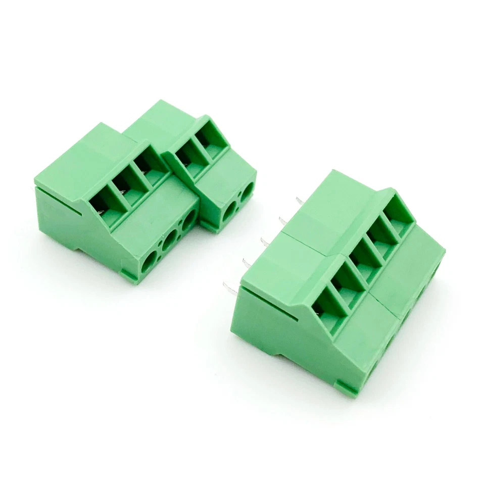 50Pcs KF129S 5.08mm 2P 3P PCB SCREW TERMINAL BLOCKS DG504 SMKDS 2,5 YANNIU - Image 2 of 4