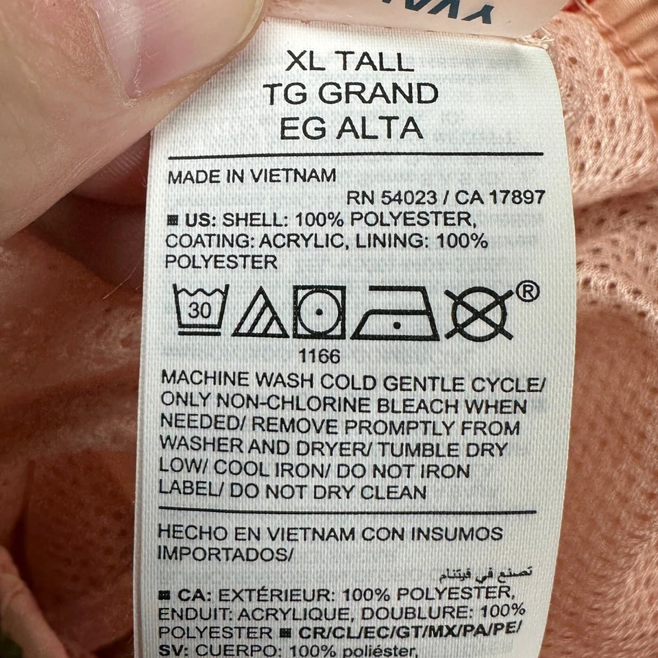 Old Navy Mens Swim Trunks XL Tall Pink Flamingo Palm Tree Print Board Shorts NEW - Image 4 of 4