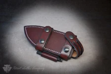 Tops Knives BOB Fieldcraft Custom Leather Bushcraft Sheath - The Rumor