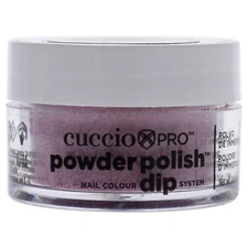Cuccio Pro Powder Polish Nail Colour Dip System - Barbie Pink Glitter - 0.5 oz