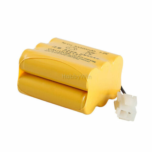 1Pack 7.2V 400mAh NiCD AA Battery 5559-2P plug for RC Racing Buggy Car Boat ship - Picture 3 of 4