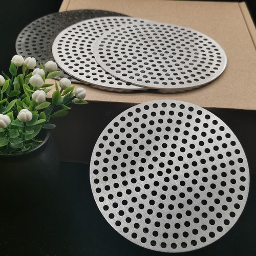 Round Gully Grid Grate Stainless Steel Drain Leaf Guard Cover Downpipe 30-200mm - Picture 7 of 45