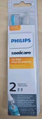 Philips Sonicare For Kids Toothbrush Refills Extra Soft Standard Size 2pk