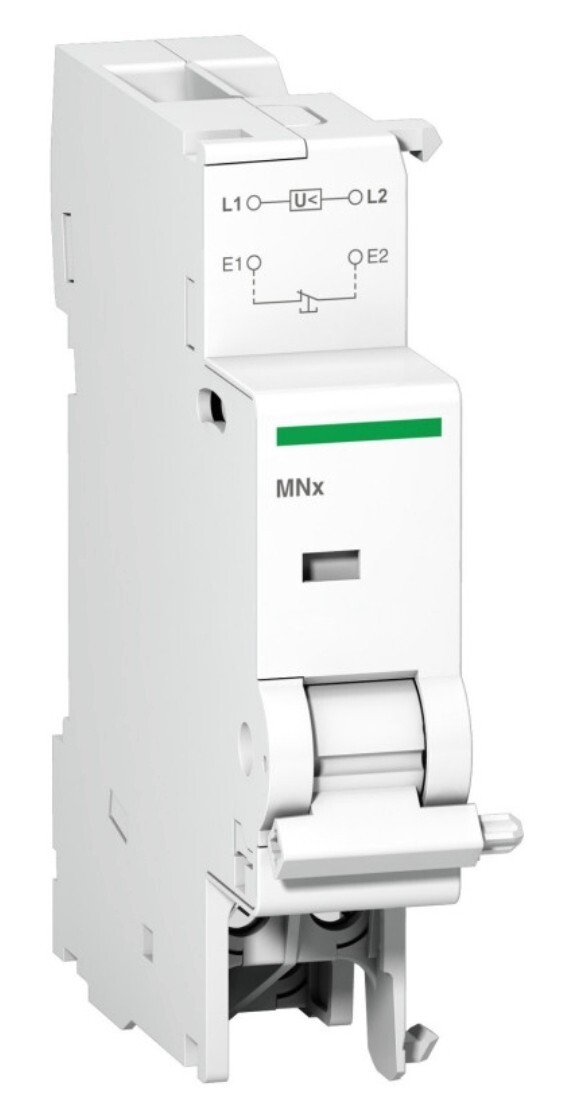 Déclencheur MNx Schneider A9N26969 pour bouton poussoir 230VCA 6A
