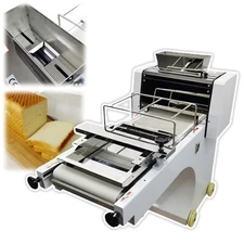 110V 750W Commercial Fully Auto Toast Shaping Machine Dough Toast Bread Moulder