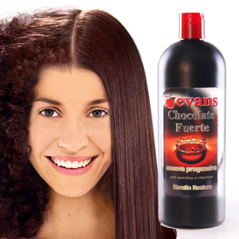 Cabello Keratina Evans Chocolate Forte Tiene Formol Cabello - Main Image