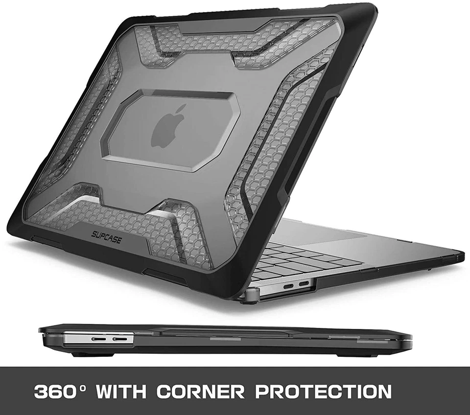 SUPCASE New for 2020 Apple MacBook Pro 13" Rugged Laptop Case TPU Bumper Cover - Image 2 of 4