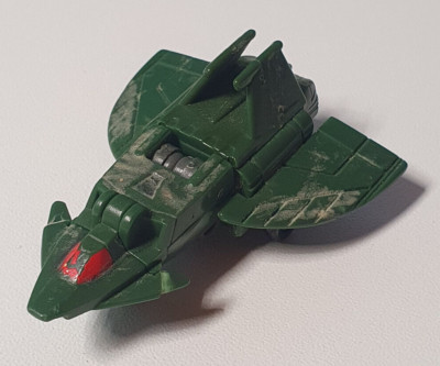 Transformers Micro Masters Flugzeug G1  1988 Grün Hasbro Takara aus Groundshaker