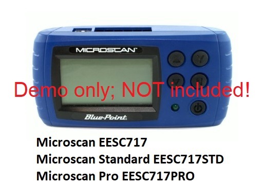 OBDII OBD2 Cable for BluePoint MicroScan Scanner EESC717 Replaces