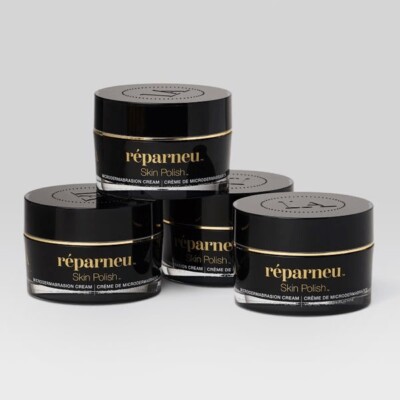 INFINITEALOE SKIN POLISH MICRODERMABRASION CREAM LOT OF 4 X 1.7 OZ NEW