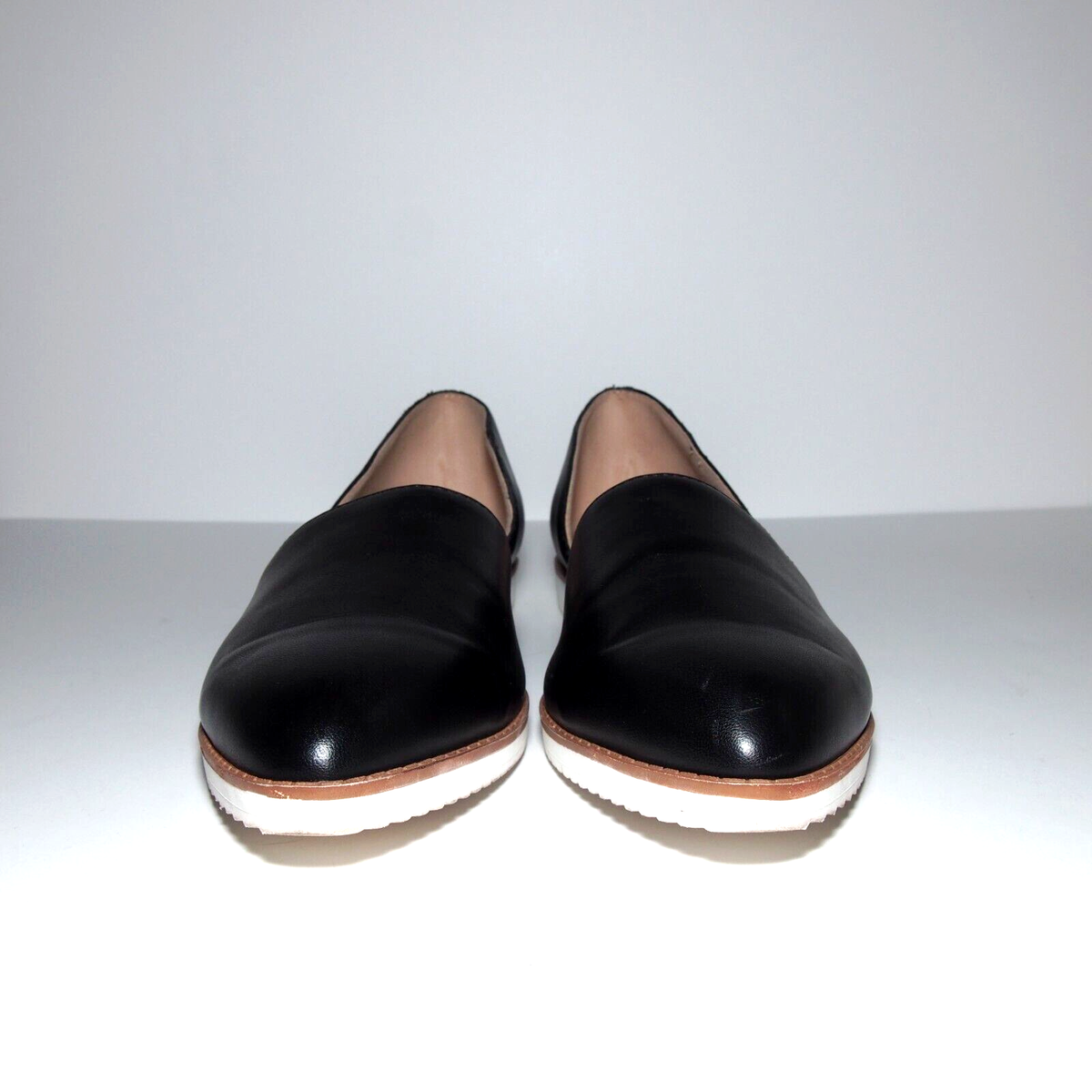 Adrienne Vittadini Av-Latka Black Flat Open Side Comfort Dress