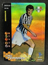 FOOTBALL CHAMPIONS TCG 2003-04 CIRO FERRARA HOLO 038/100 LP