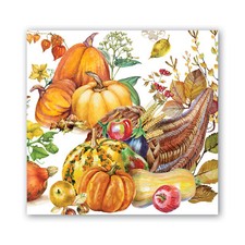 Michel Design Works 20 Triple-Ply Paper Cocktail Napkins Pumpkin Prize