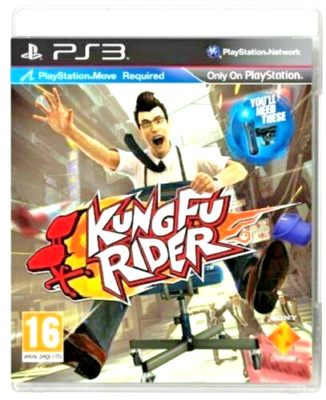 PS3 Move Game Kung Fu Rider (move Required) PS3