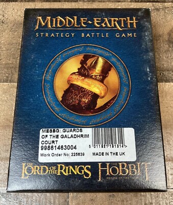Forgeworld Middle Earth: Lord Of The Rings Guards Galadhrim Court (x3 Figures)