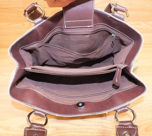 Genuine Etienne Aigner Est. 1949 Hand Bag W/ 5 Pockets And Straps